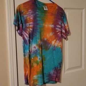 Vintage tie-dye shirt. size S.